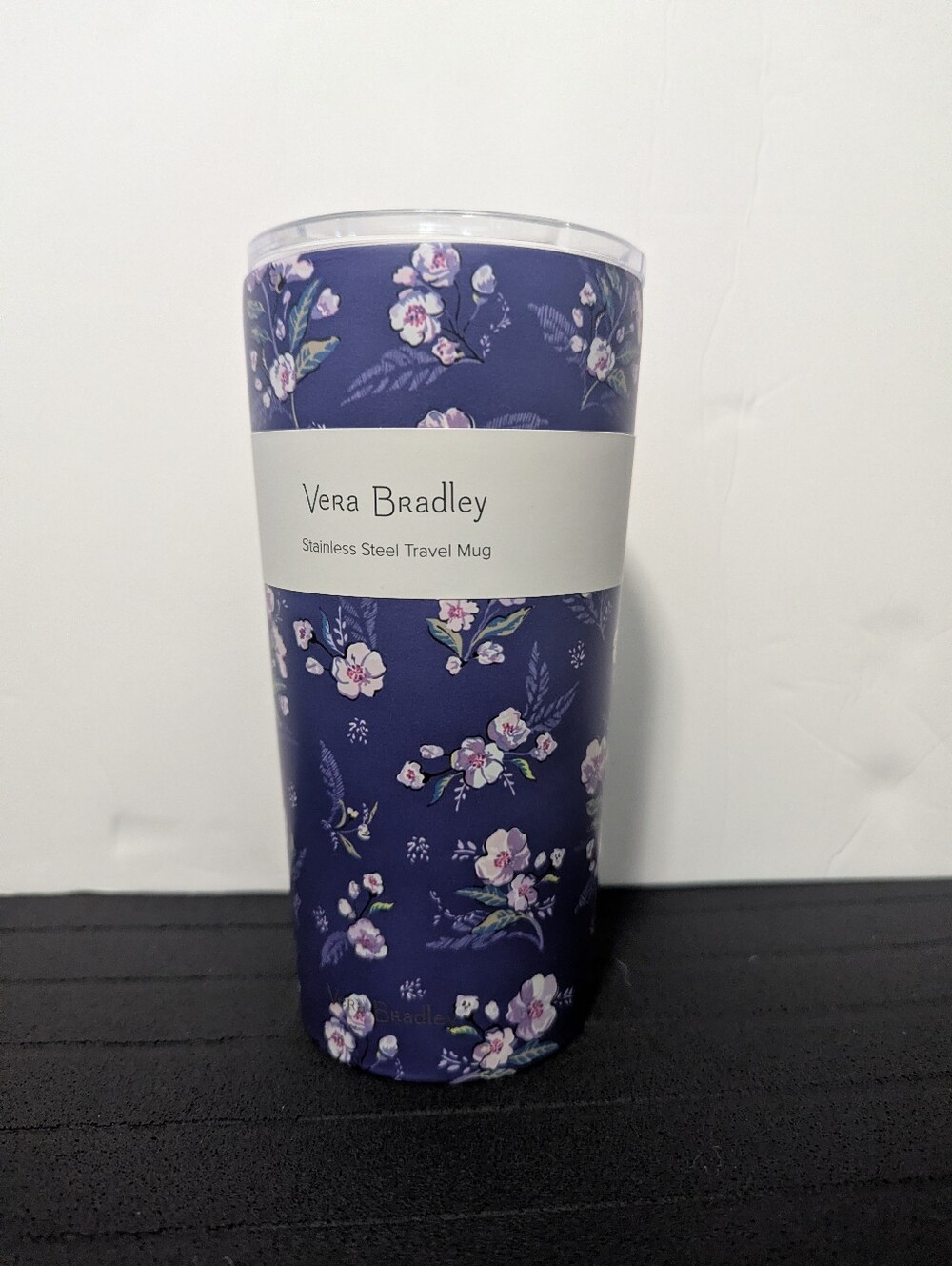 Vera Bradley travel mug NWT